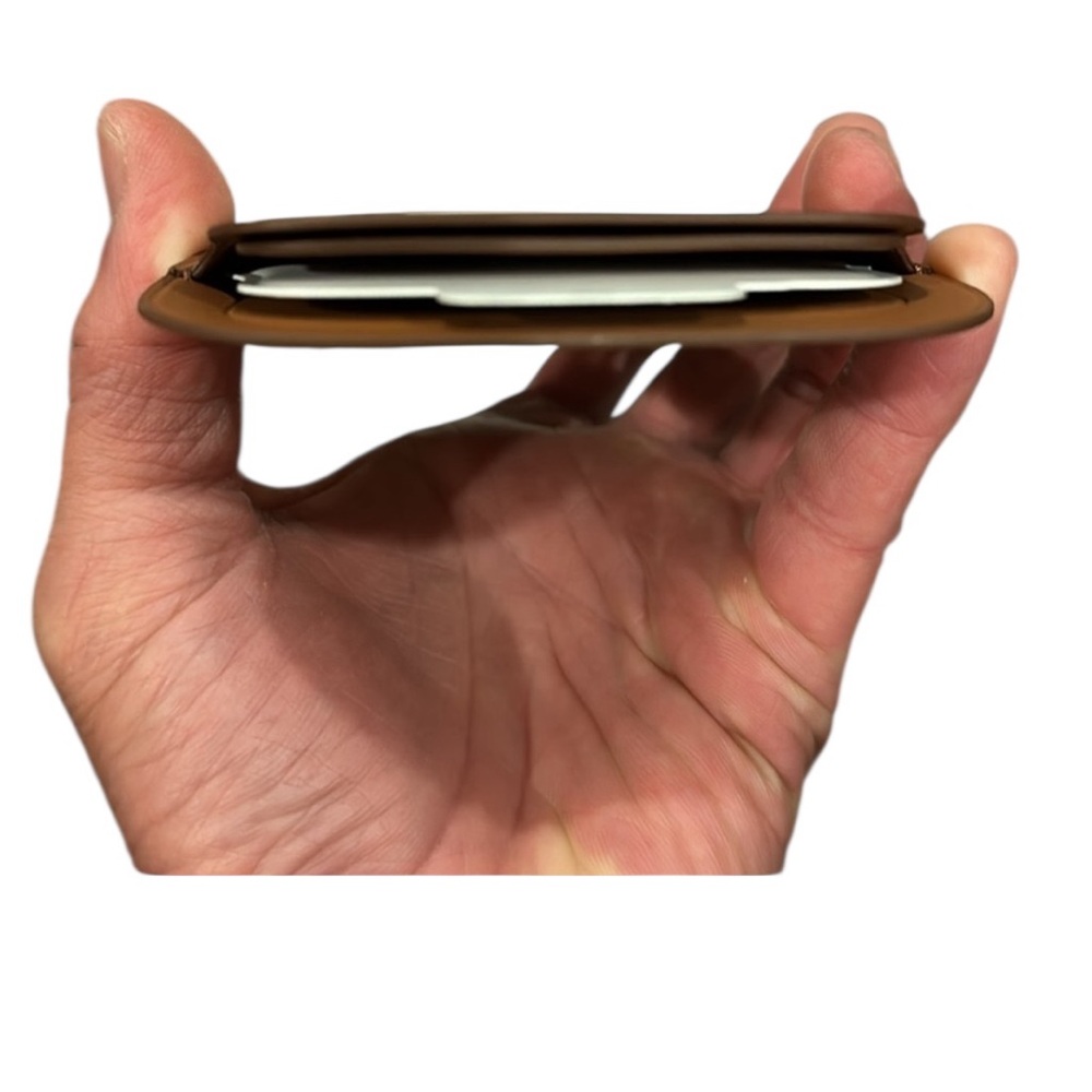 Apple iPhone 12 Pro Leather Sleeve with Strap in Saddle Brown NIB - Picture 5 of 6